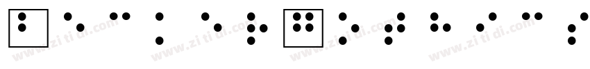 BeckerGothics Egypti字体转换